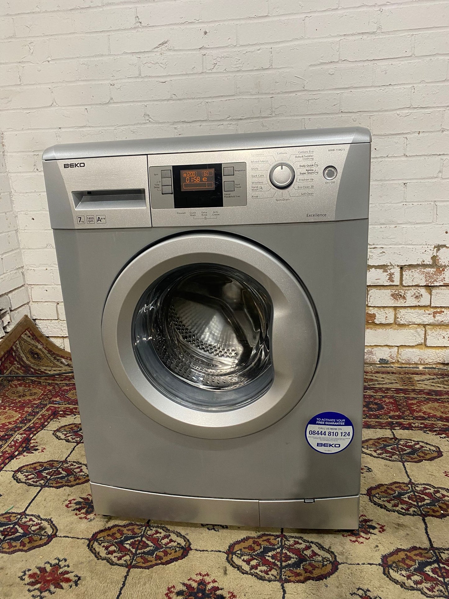 Beautiful Latest Model Beko 7KG A+ Energy Washing Machine For Sale