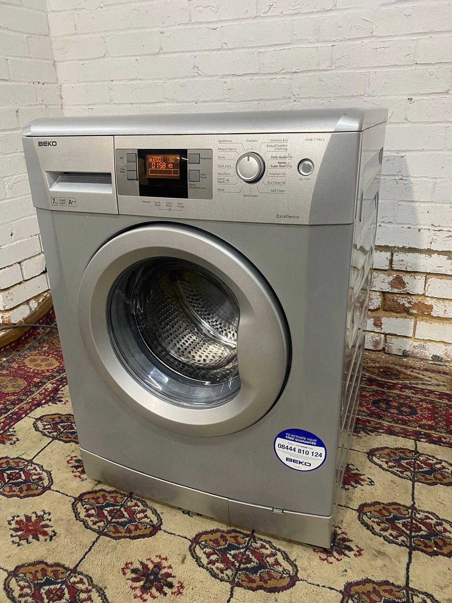 Beautiful Latest Model Beko 7KG A+ Energy Washing Machine For Sale