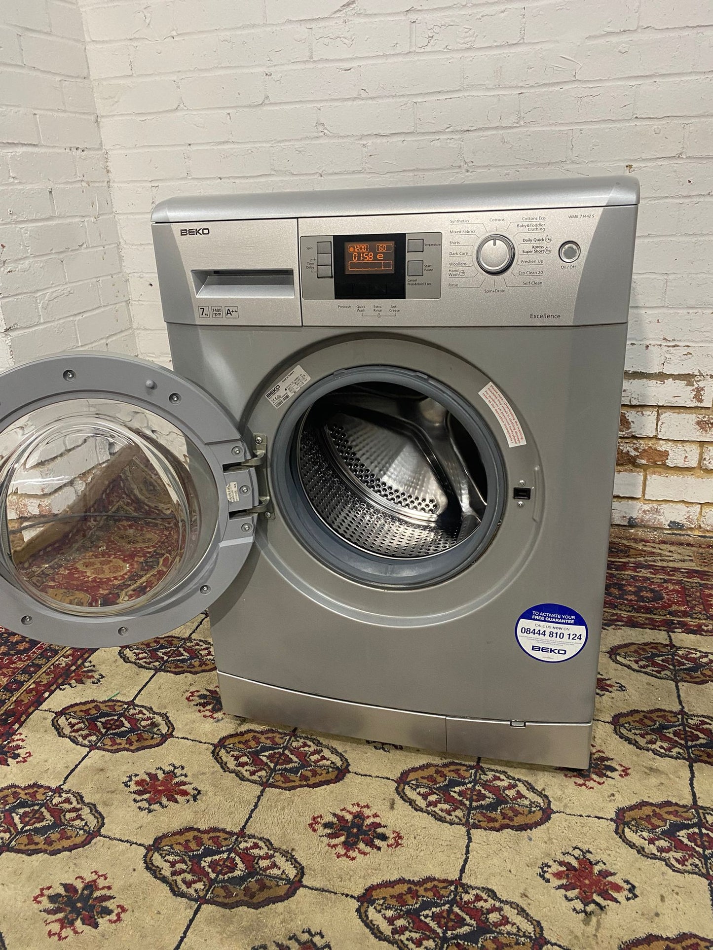 Beautiful Latest Model Beko 7KG A+ Energy Washing Machine For Sale