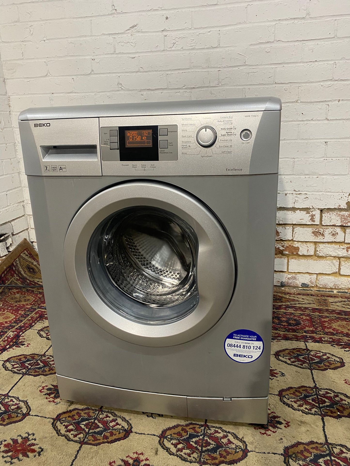 Beautiful Latest Model Beko 7KG A+ Energy Washing Machine For Sale
