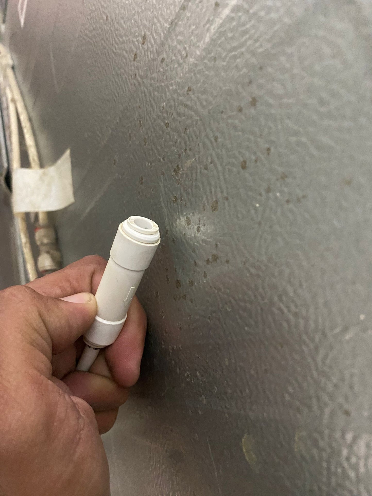 🚚Beautiful Kenwood Stainless Steel Double Door 90CM Wide Frost Free Plumb In American Fridge Freezer For Sale