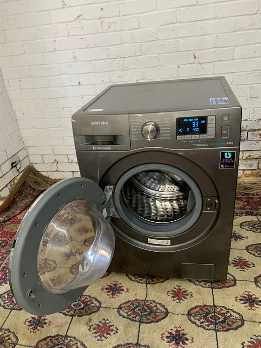 Samsung Silver Grey Washing Machine With EcoBubble Technology For Sale