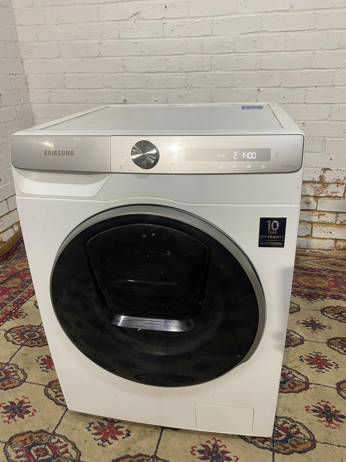 🚚Top Brand Samsung 8/5KG Double Door Washer Dryer Combo EcoBubble Touch System  For Sale