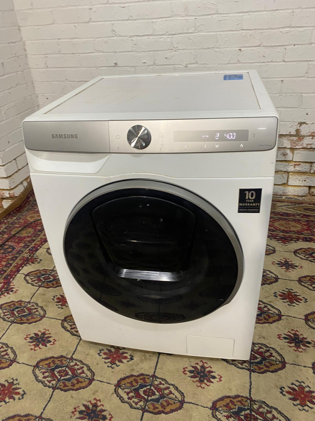 🚚Top Brand Samsung 8/5KG Double Door Washer Dryer Combo EcoBubble Touch System  For Sale