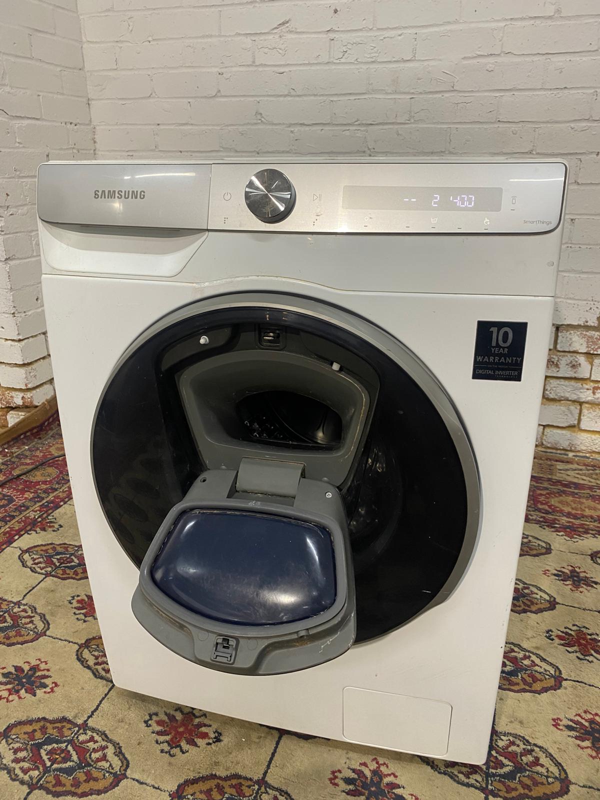 🚚Top Brand Samsung 8/5KG Double Door Washer Dryer Combo EcoBubble Touch System  For Sale