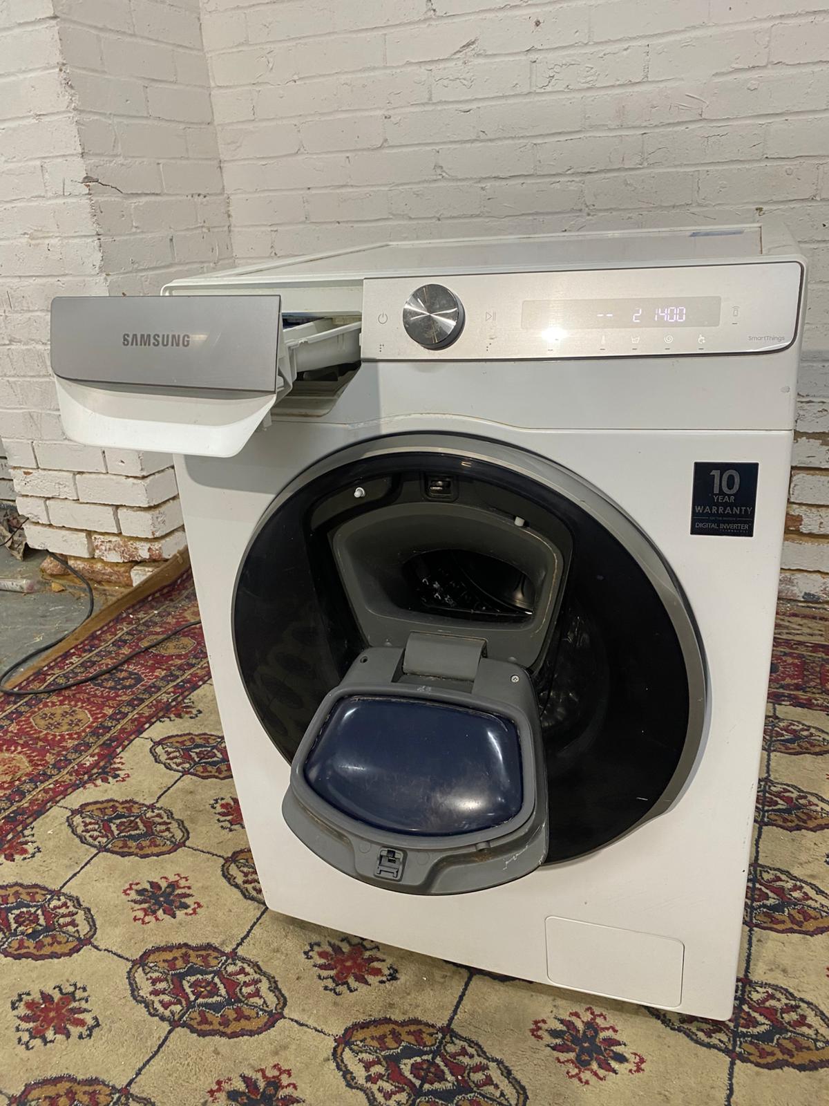 🚚Top Brand Samsung 8/5KG Double Door Washer Dryer Combo EcoBubble Touch System  For Sale