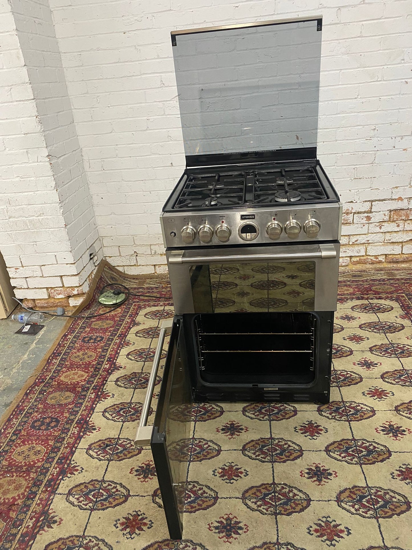 STOVES 60CM Stainless Steel Gas Cooker For Sale