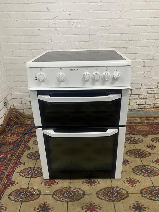 FREE DELIVERY Beko White 60 CM Electric Cooker With Oven/Grill For Sale