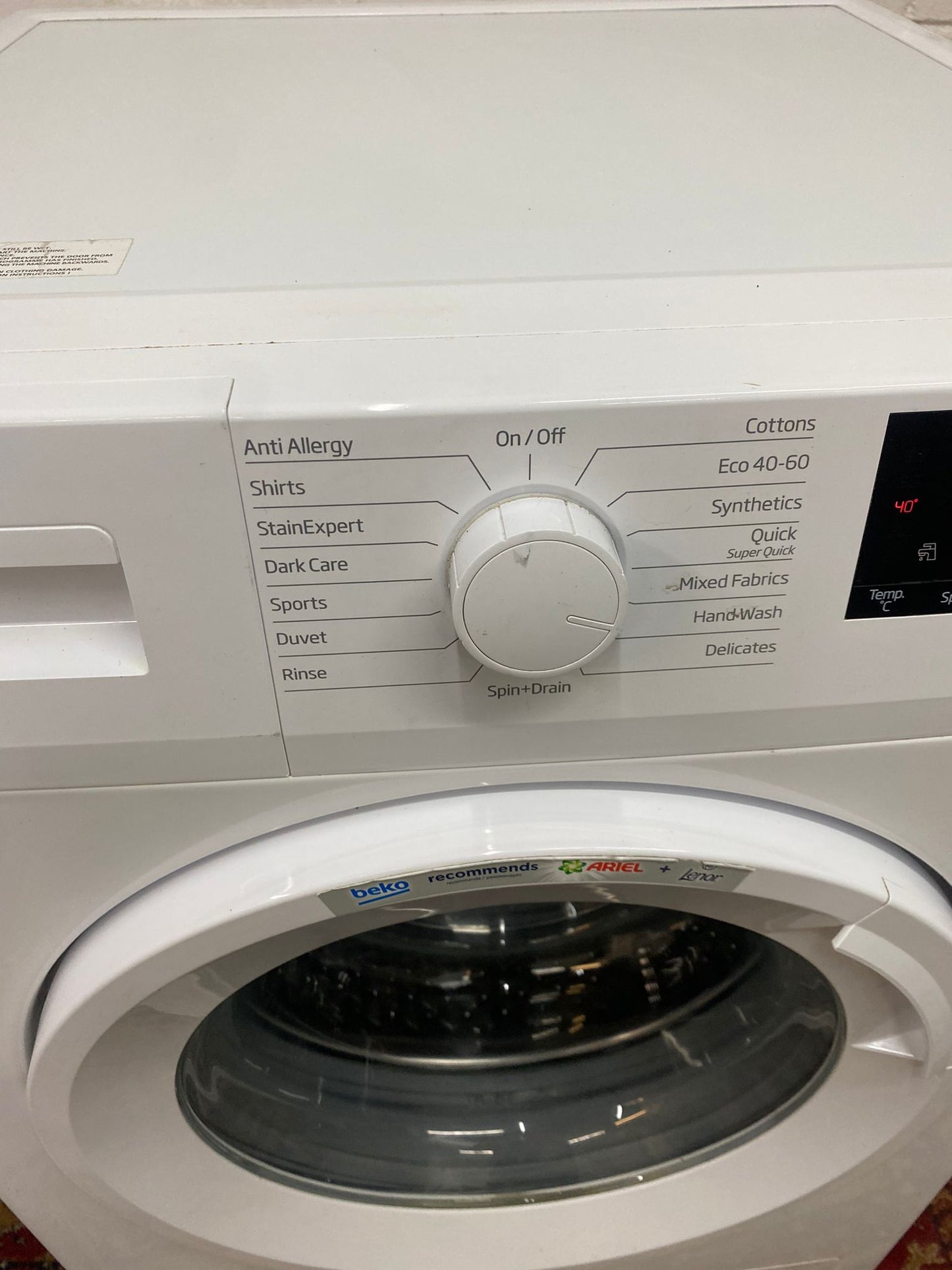 Washing machine ￼
