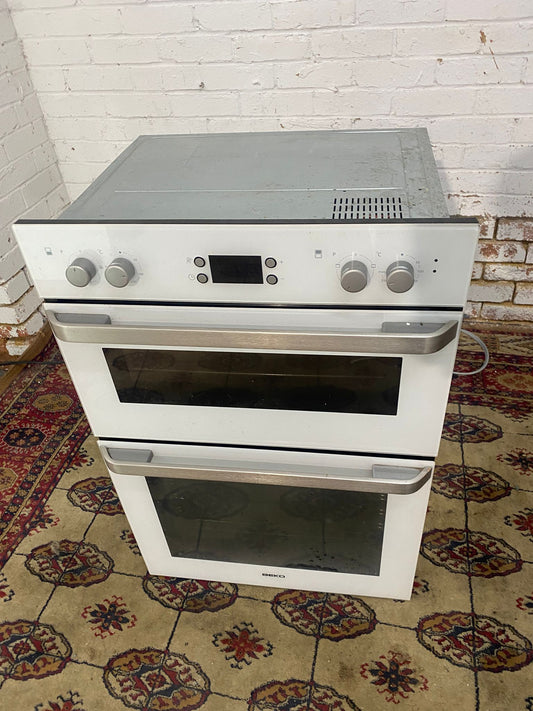 FREE DELIVERY Beautiful Glass Beko Integrated Double Oven/Grill For Sale