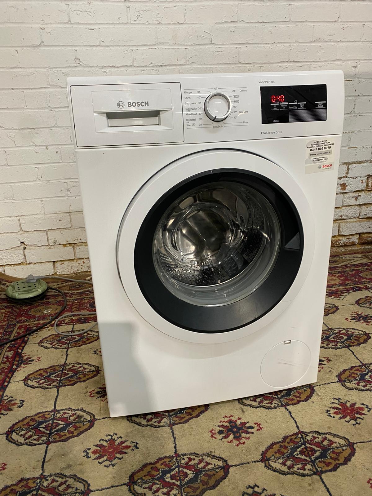 🚚Beautiful Latest Model Bisch 8KG EcoSilent Mode Technology Washing Machine For Sale