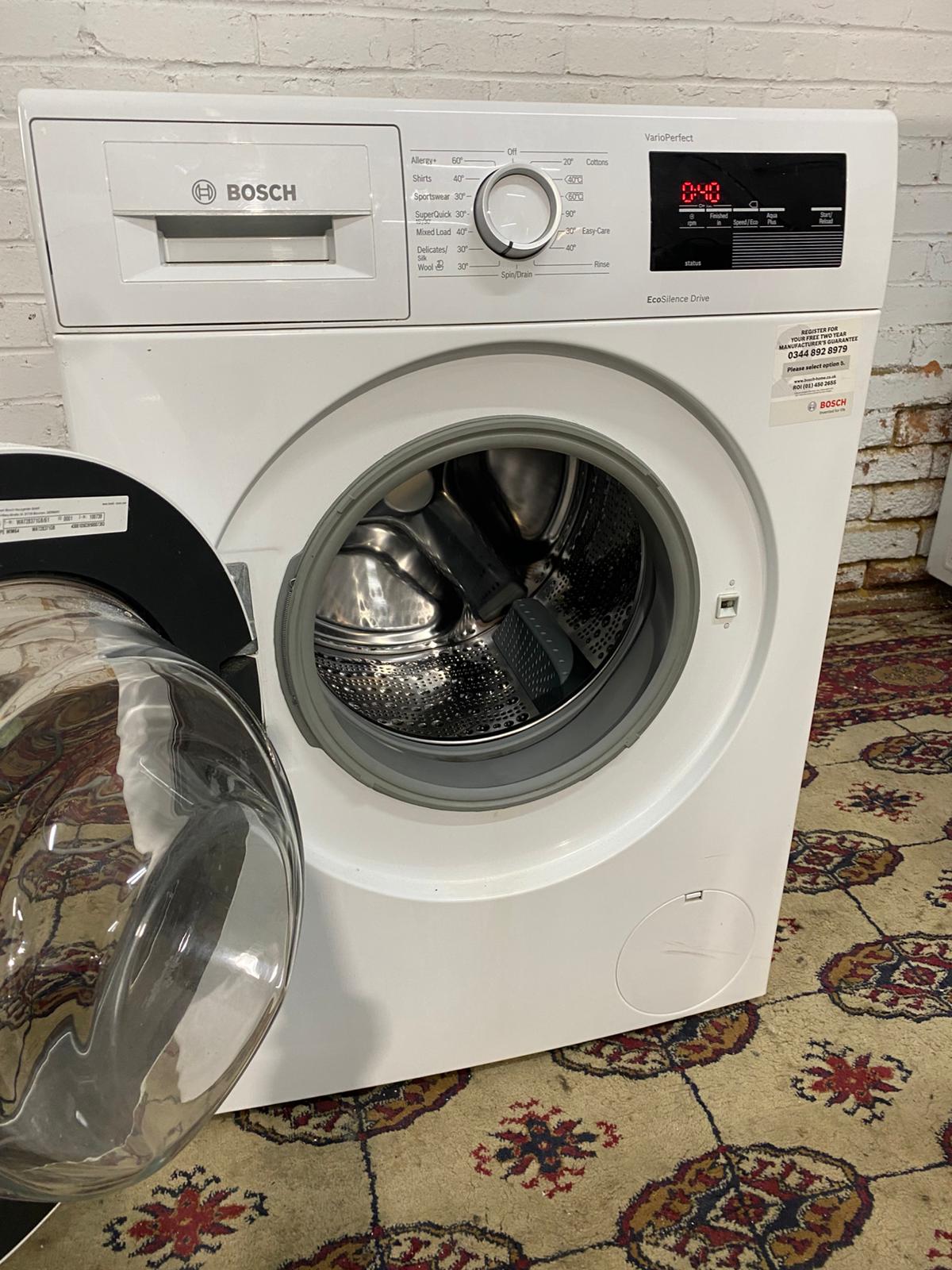 🚚Beautiful Latest Model Bisch 8KG EcoSilent Mode Technology Washing Machine For Sale