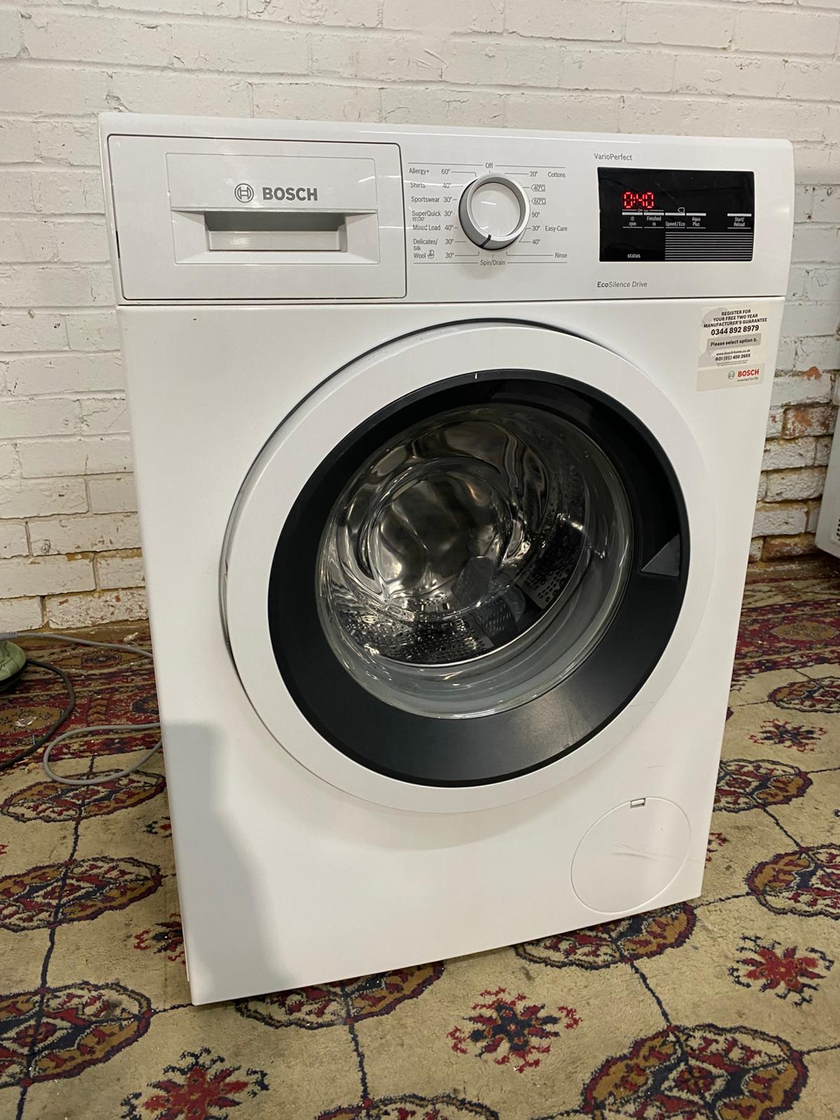 🚚Beautiful Latest Model Bisch 8KG EcoSilent Mode Technology Washing Machine For Sale