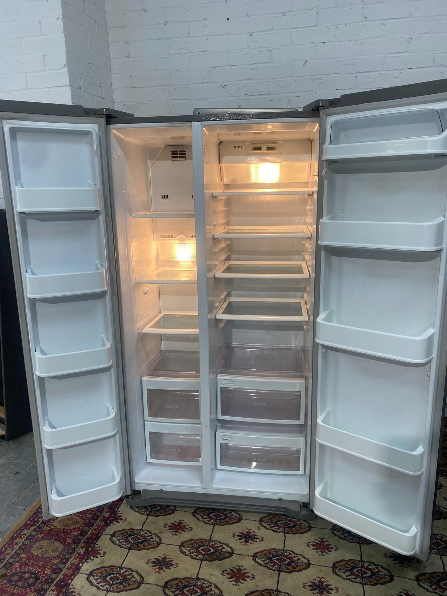 🚚Top Brand LG Non Plumb American Stainless Steel Double Door Fridge Freezer For Sale