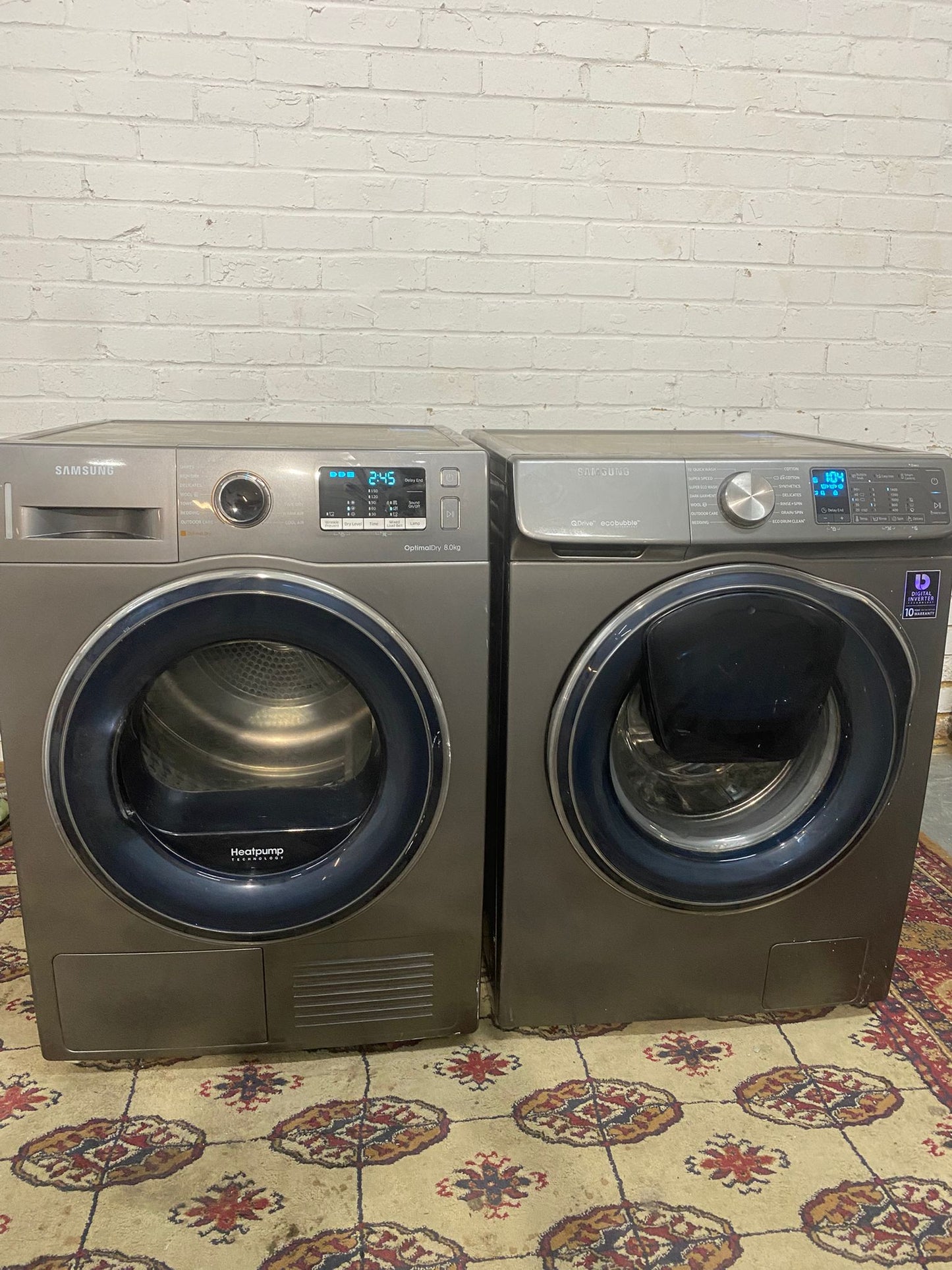 Washer & Condenser Dryer Pair