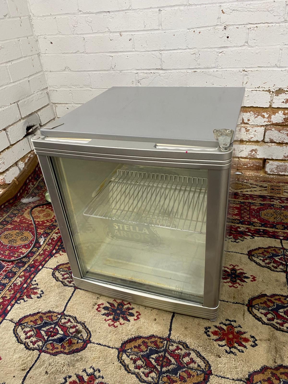 🚚Table Top Stella Drinks Fridge For Sale