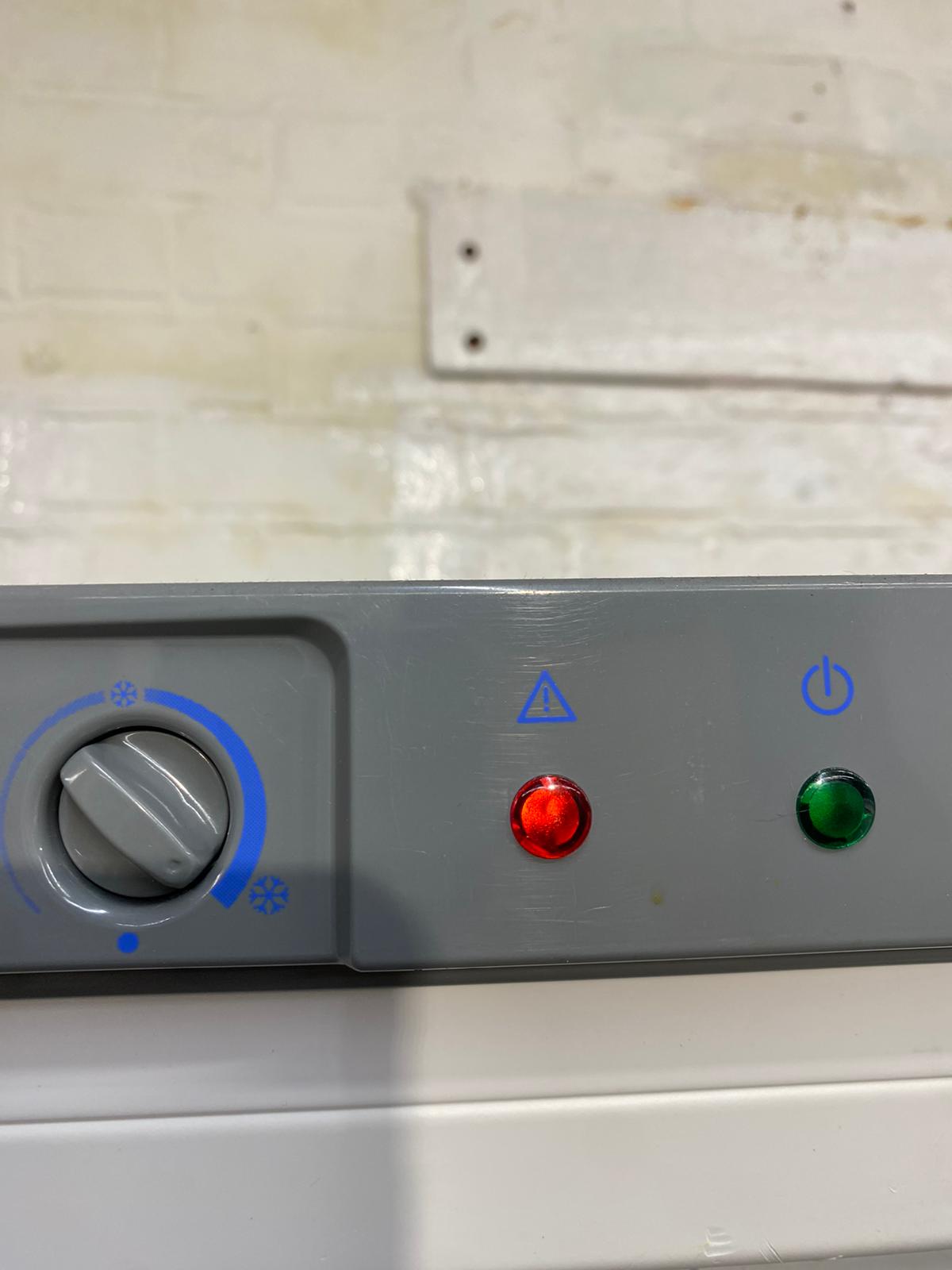 Tall Grey Indesit Standing Freezer For Sale