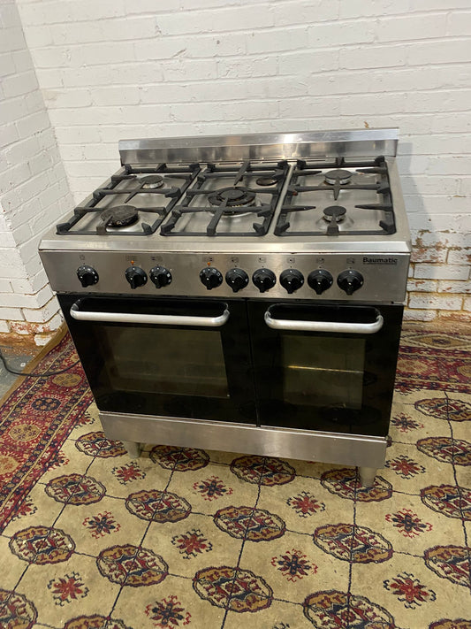 🚐FREE DELIVERY Beautiful Baumatic 90 CM Gas Cooker With Double Oven/Grill For Sale