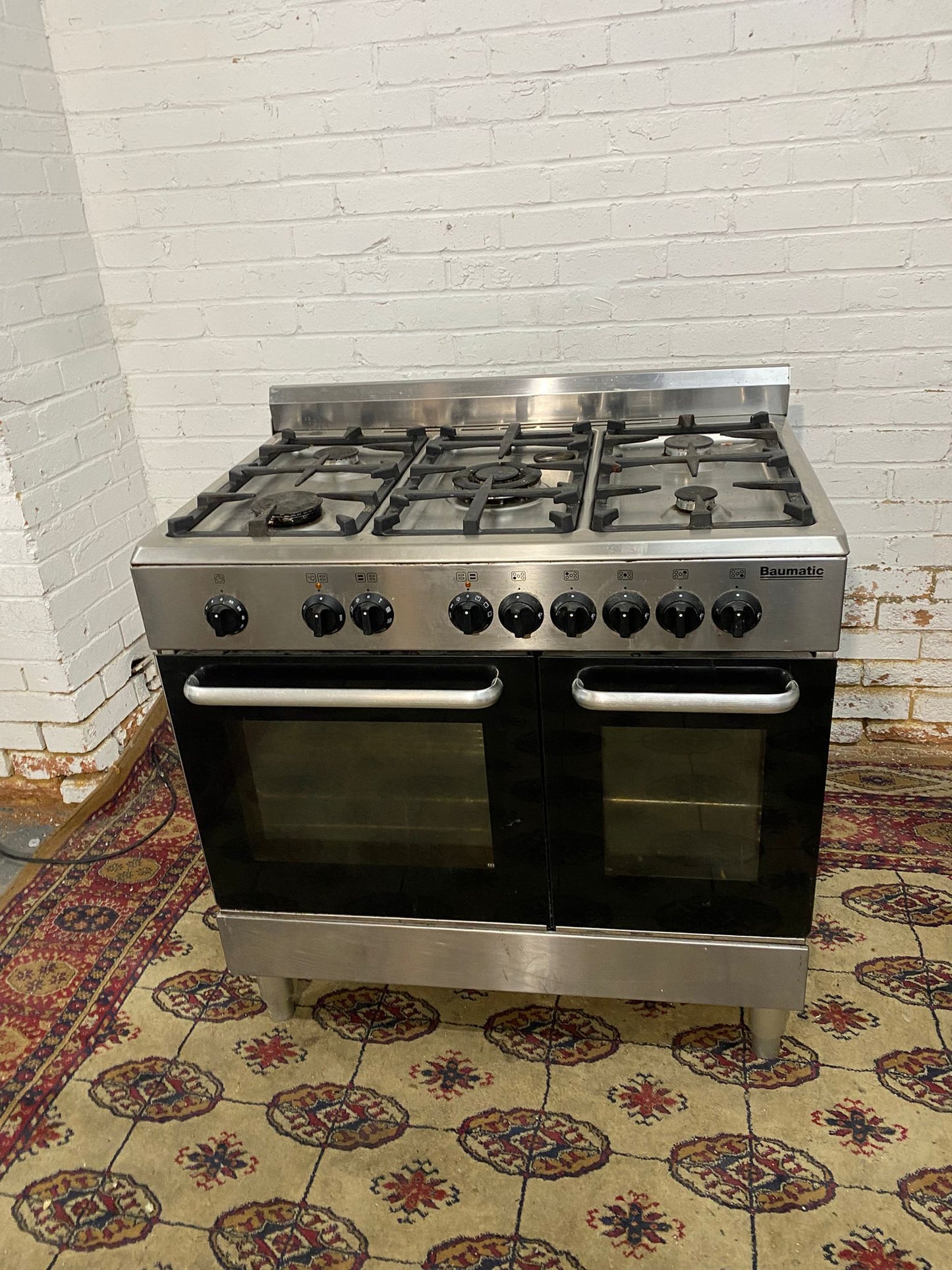 🚐FREE DELIVERY Beautiful Baumatic 90 CM Gas Cooker With Double Oven/Grill For Sale