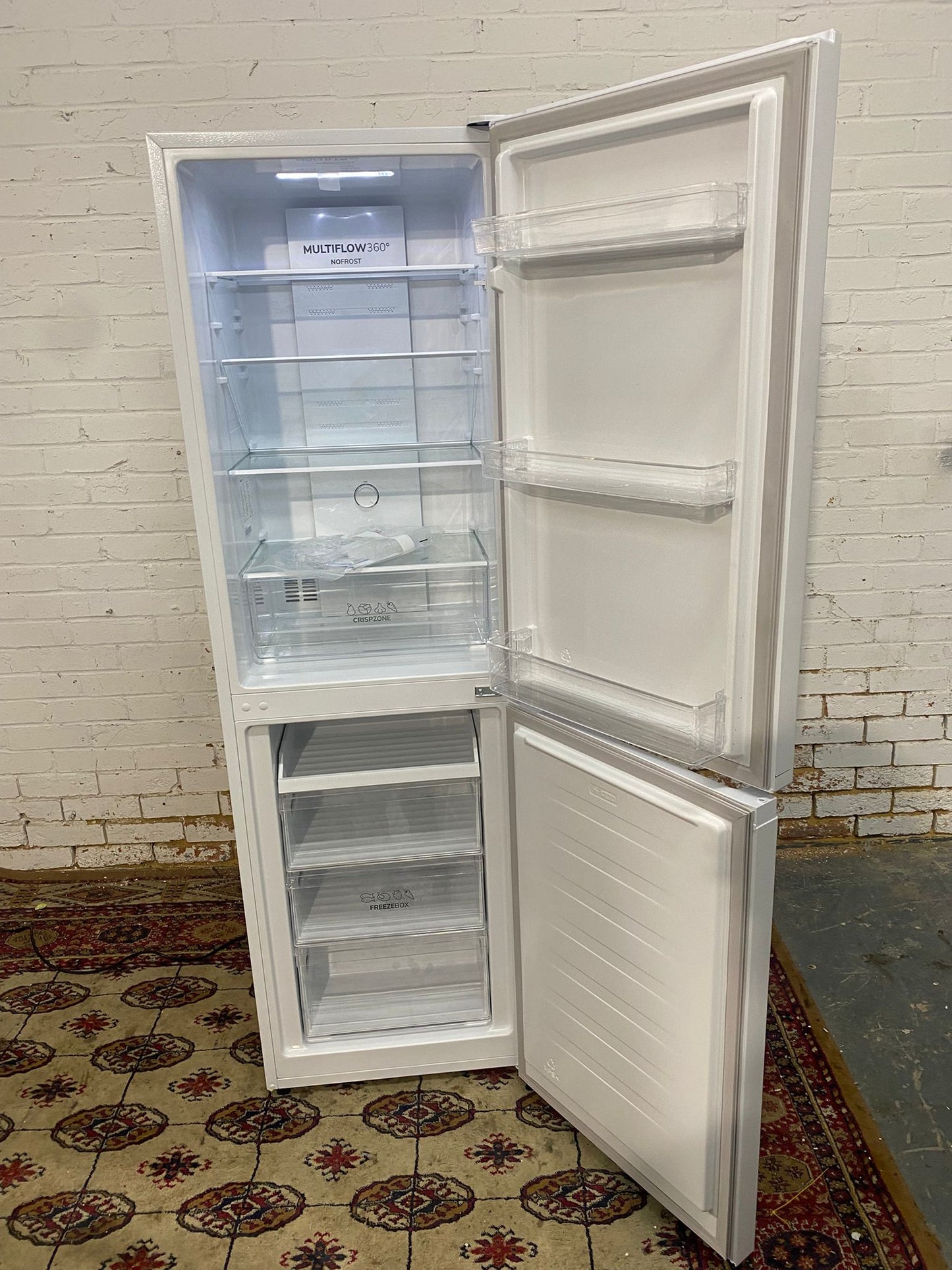 TopBrand Fridge Master White Frost Free Fridge Freezer For Sale