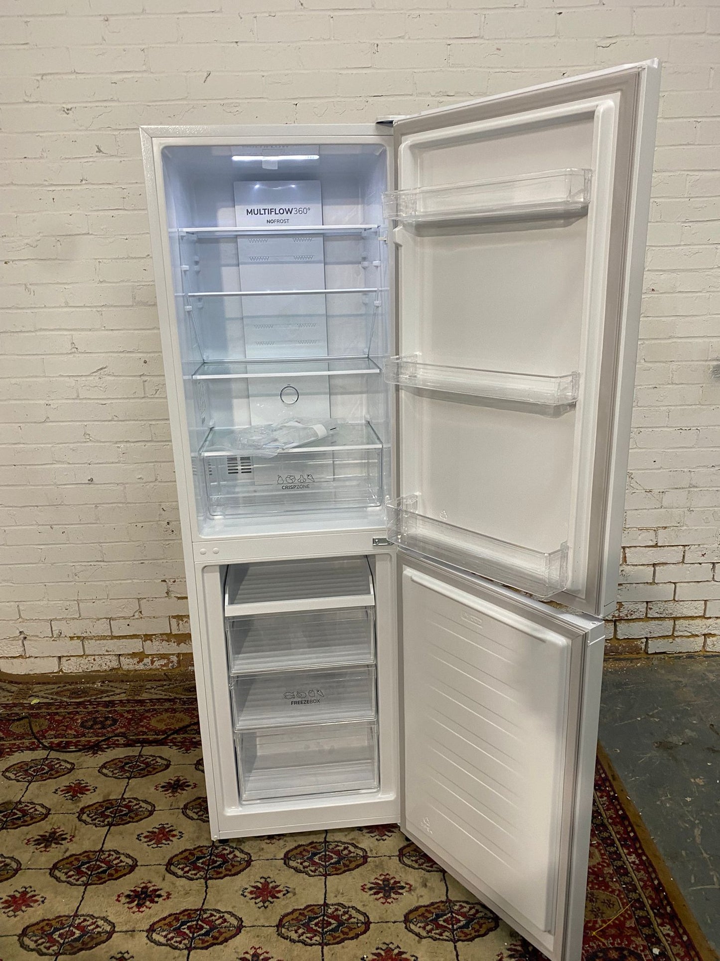 TopBrand Fridge Master White Frost Free Fridge Freezer For Sale