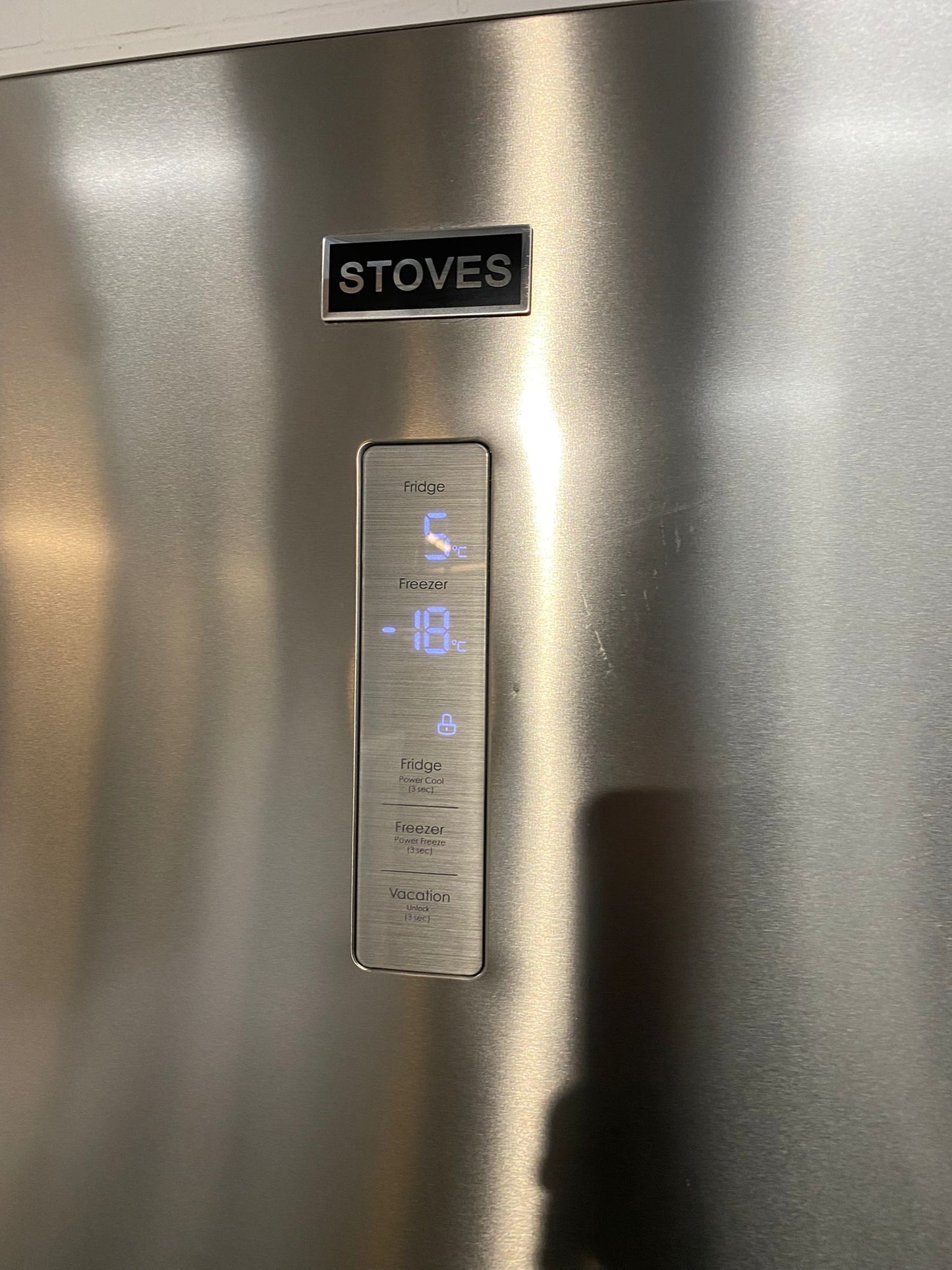 FREE DELIVERY Beautiful 2M Tall Stoves Stainless Steel Fridge Freezer For Sale
