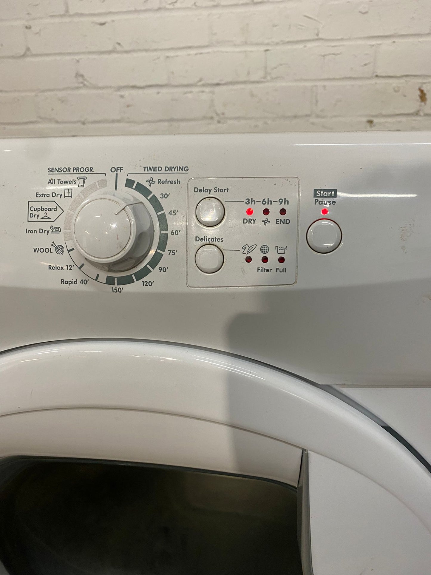 Beautiful Hoover 9KG Glass Door Condenser Dryer With HeatPump For Sale