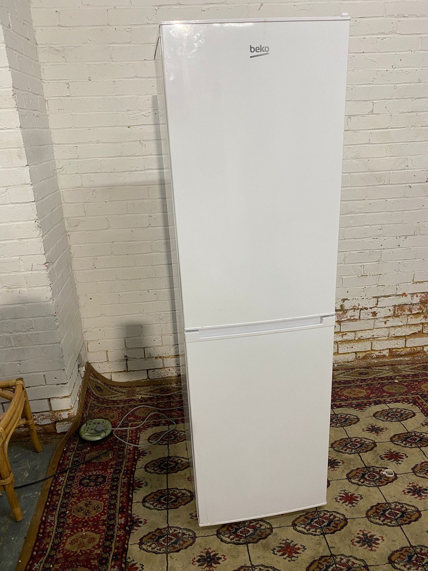 TopBrand Beko White Frost Free Fridge Freezer For Sale