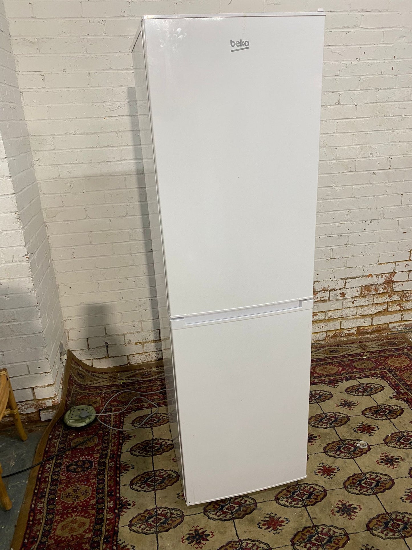 TopBrand Beko White Frost Free Fridge Freezer For Sale
