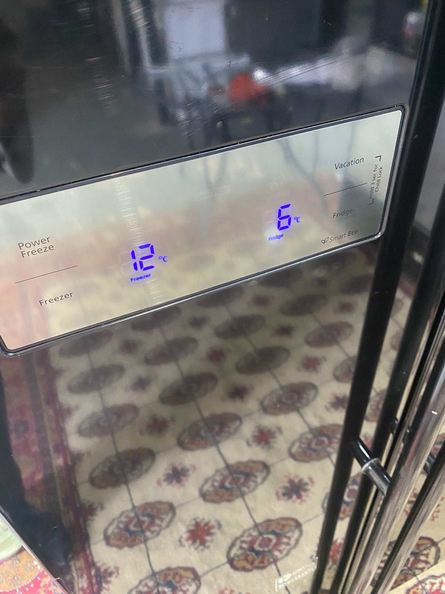 🚐Samsung Latest Model Black Double Door American Non Plumb Fridge Freezer for sale