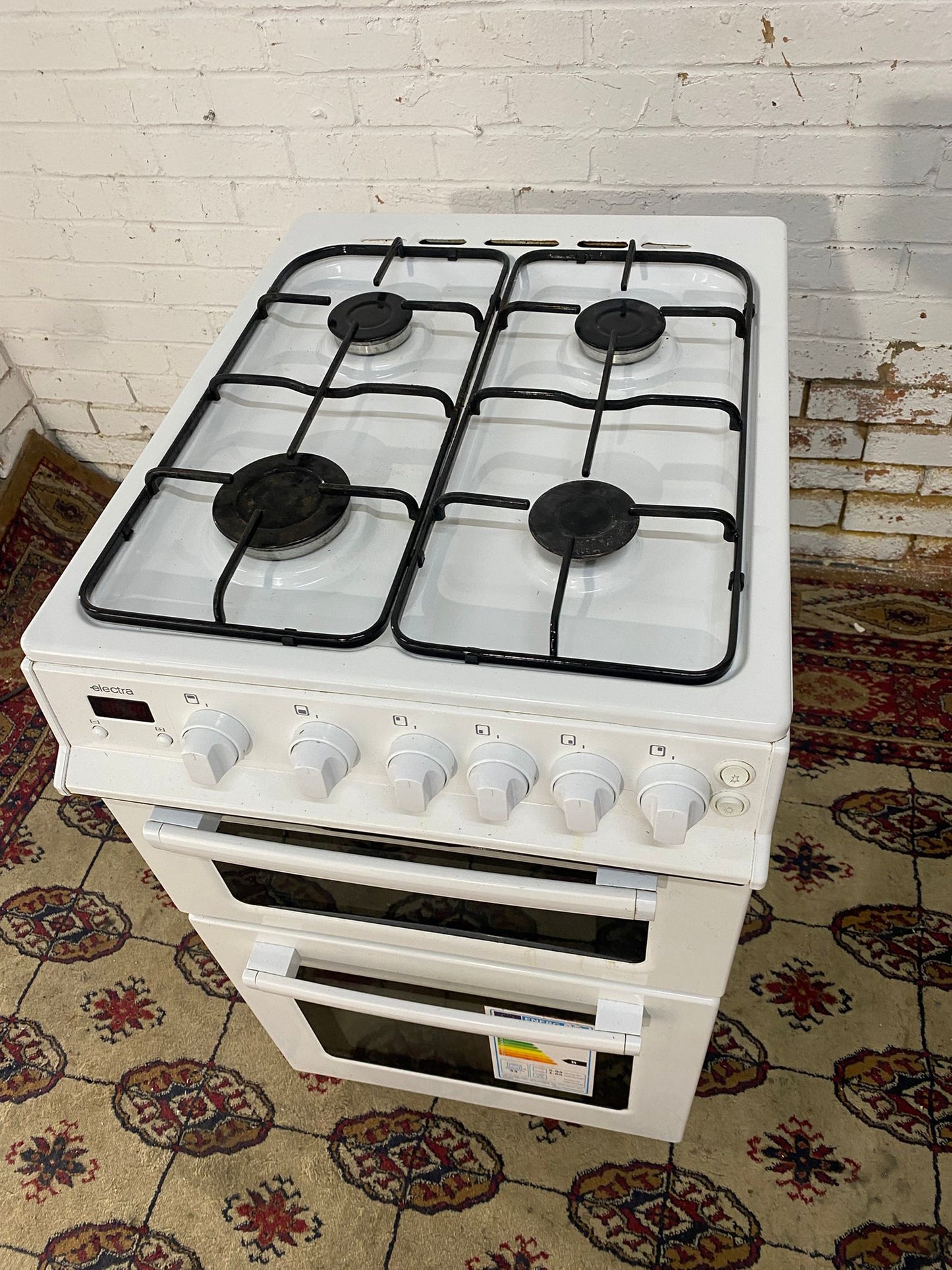🚚Beautiful 50 CM Electra White Gas Cooker Oven/Grill For Sale