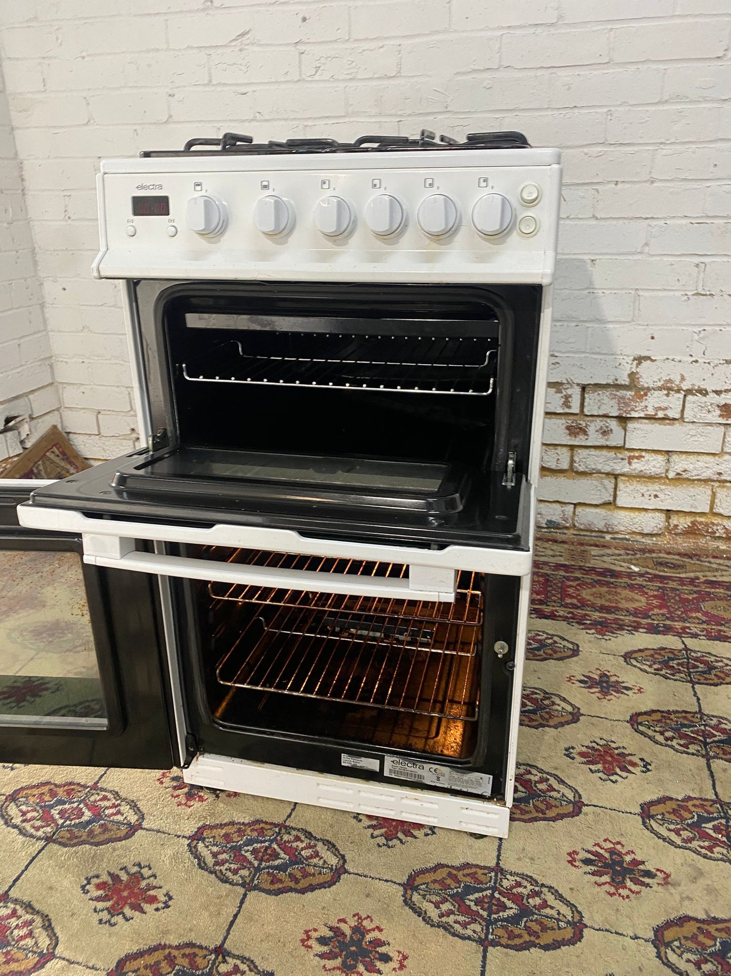 🚚Beautiful 50 CM Electra White Gas Cooker Oven/Grill For Sale