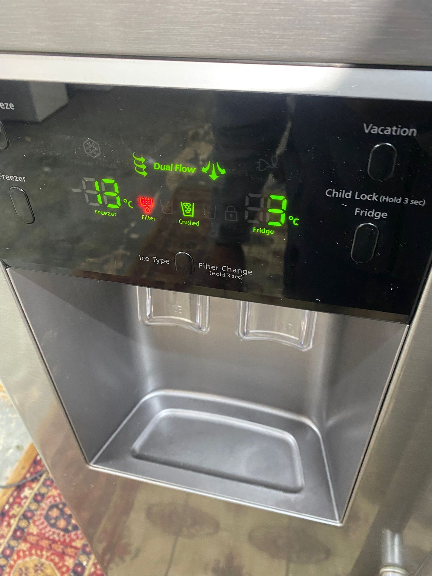 🚚Samsung Double Door Plumb In With Icemaker American Fridge Freezer For Sale