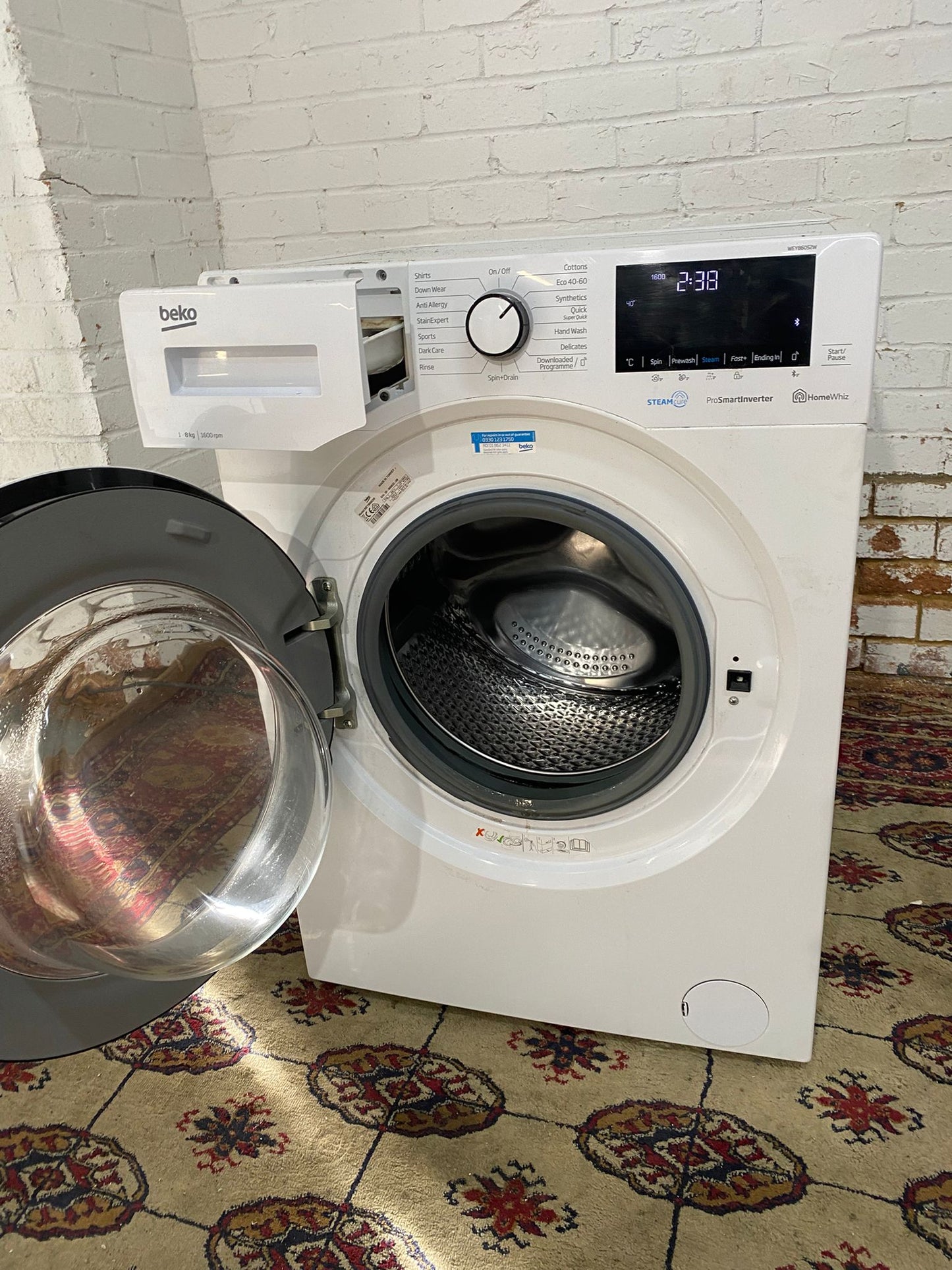Beautiful Latest Model Beko 8KG A+ Energy Washing Machine For Sale