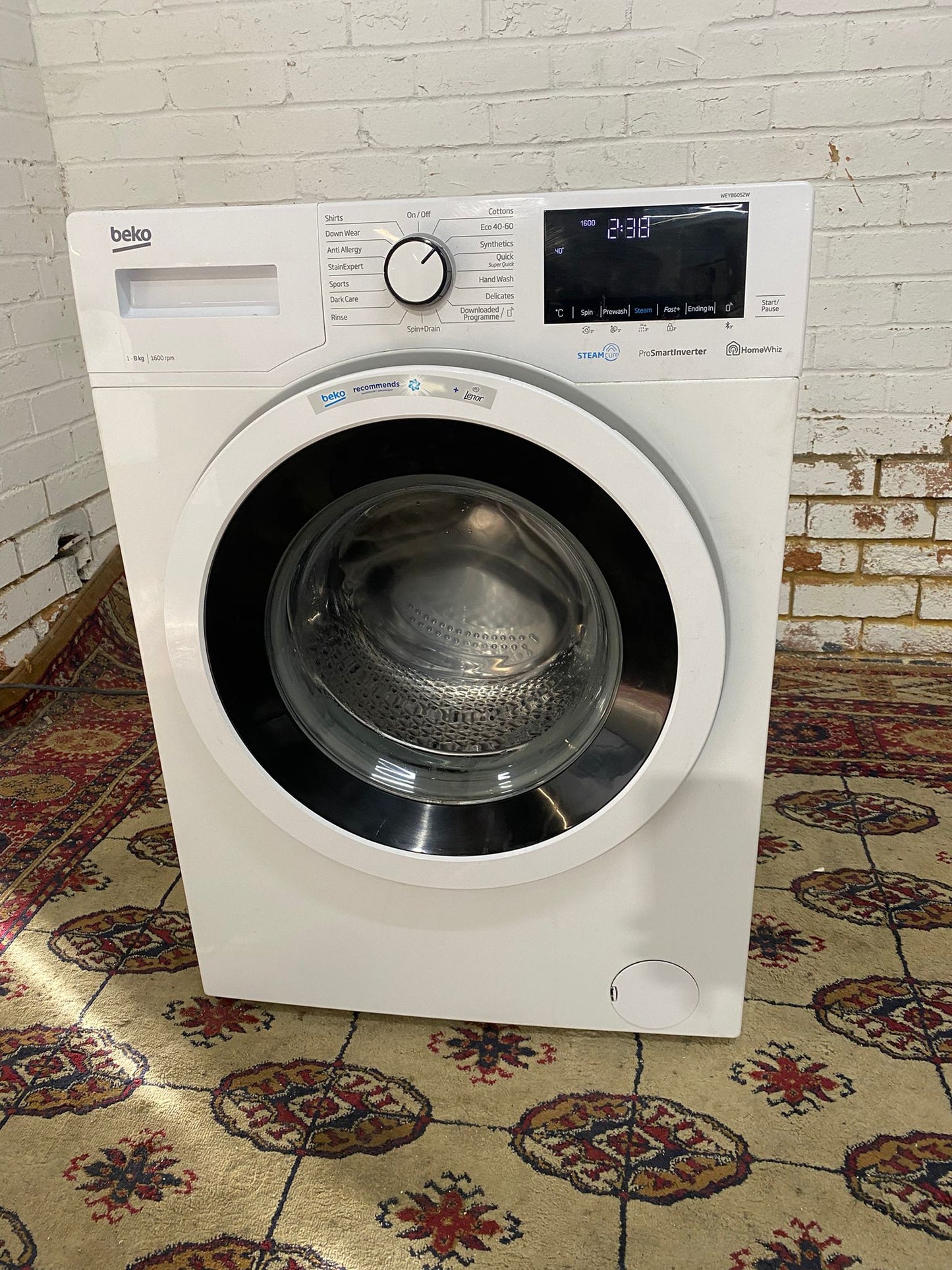 Beautiful Latest Model Beko 8KG A+ Energy Washing Machine For Sale