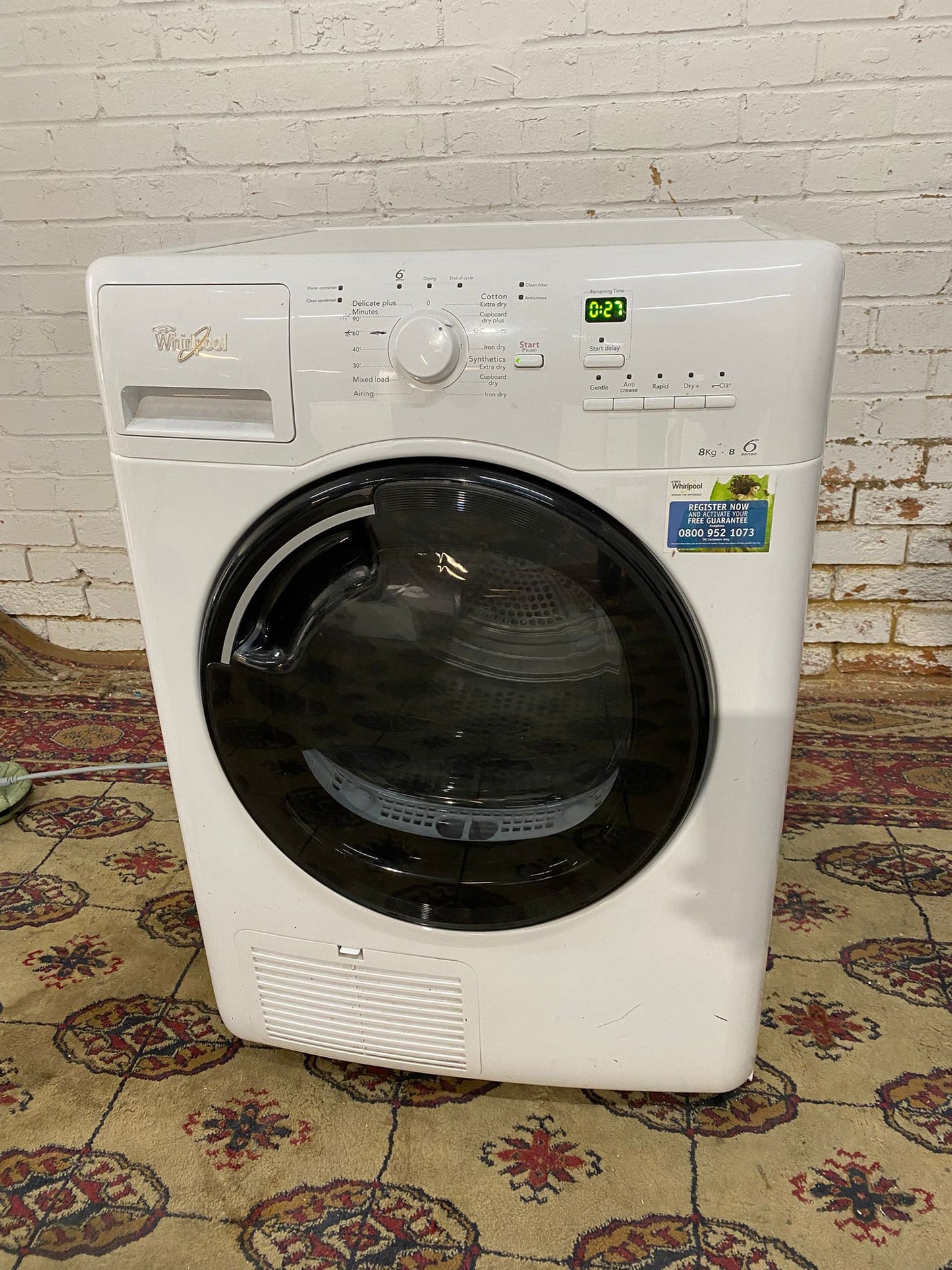 🚐🚐Beautiful Whirlpool Series 6 Tumble Dryer For Sale (video available)