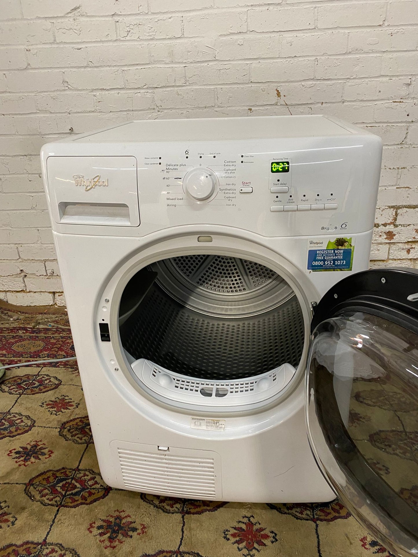 🚐🚐Beautiful Whirlpool Series 6 Tumble Dryer For Sale (video available)