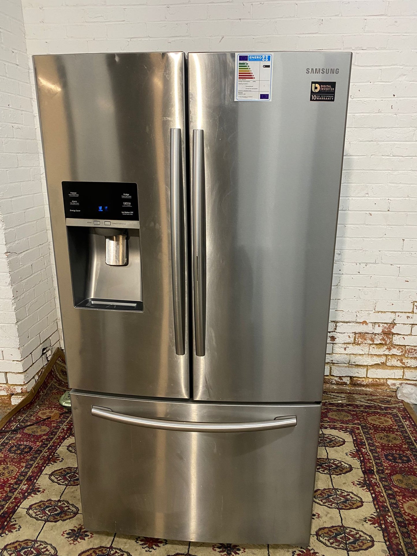 Samsung 3Doors French Style Plumb In Fridge Freezer With IceMaker For Sale
