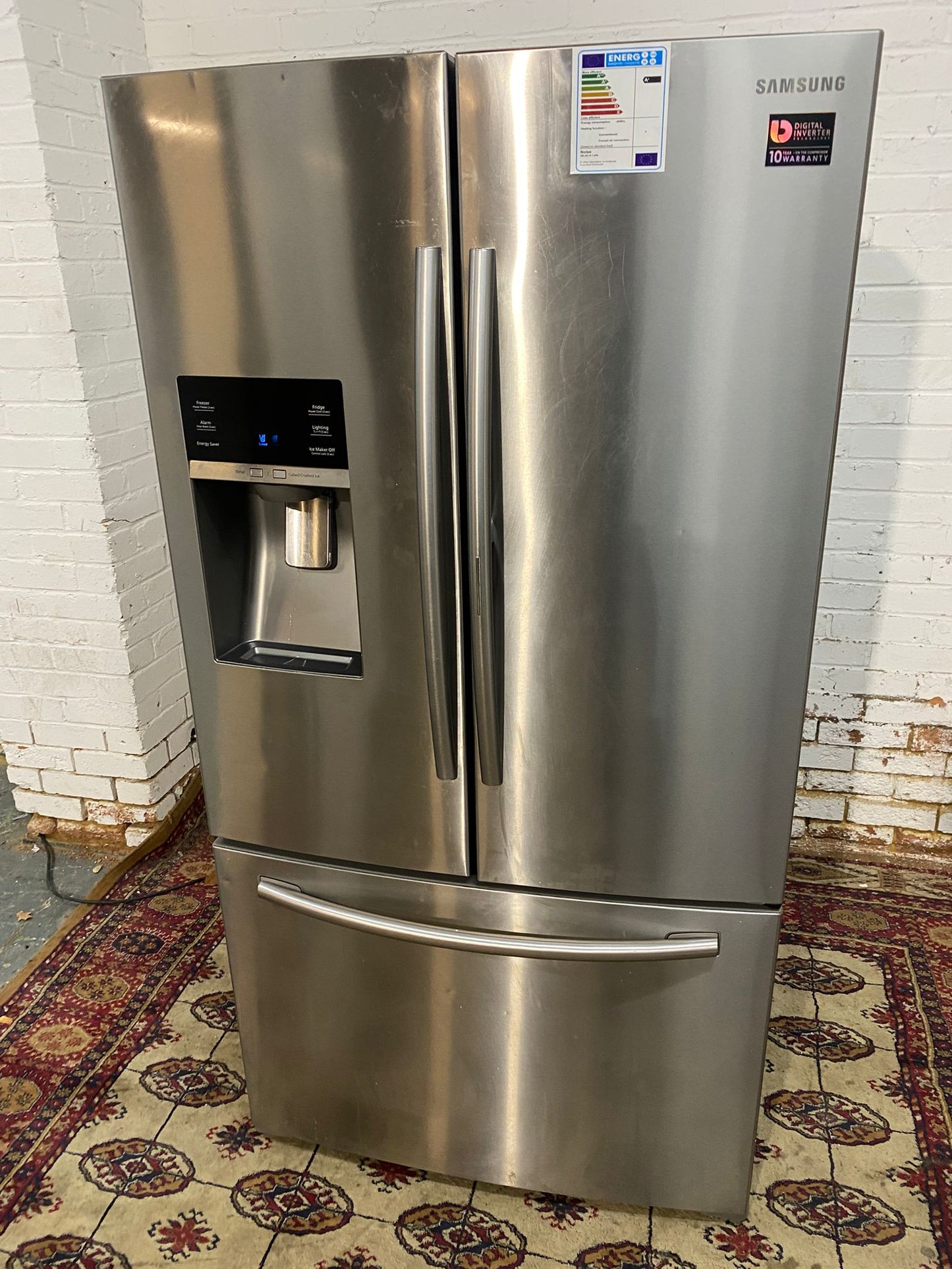 Samsung 3Doors French Style Plumb In Fridge Freezer With IceMaker For Sale