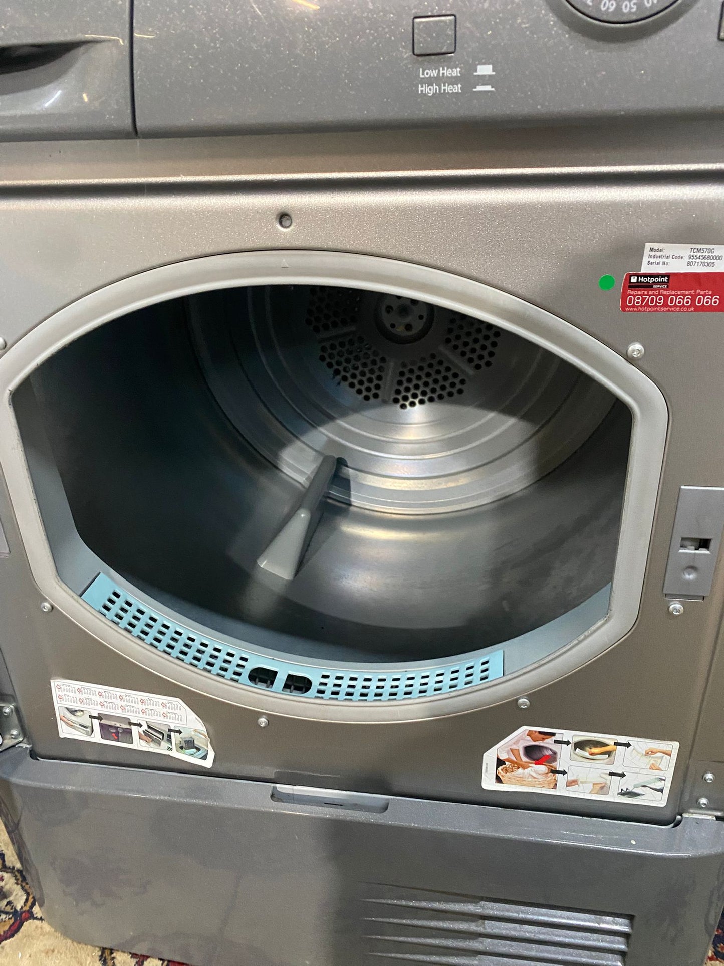 Beautiful HotPoint 7KG Condenser Dryer With HeatPump For Sale
