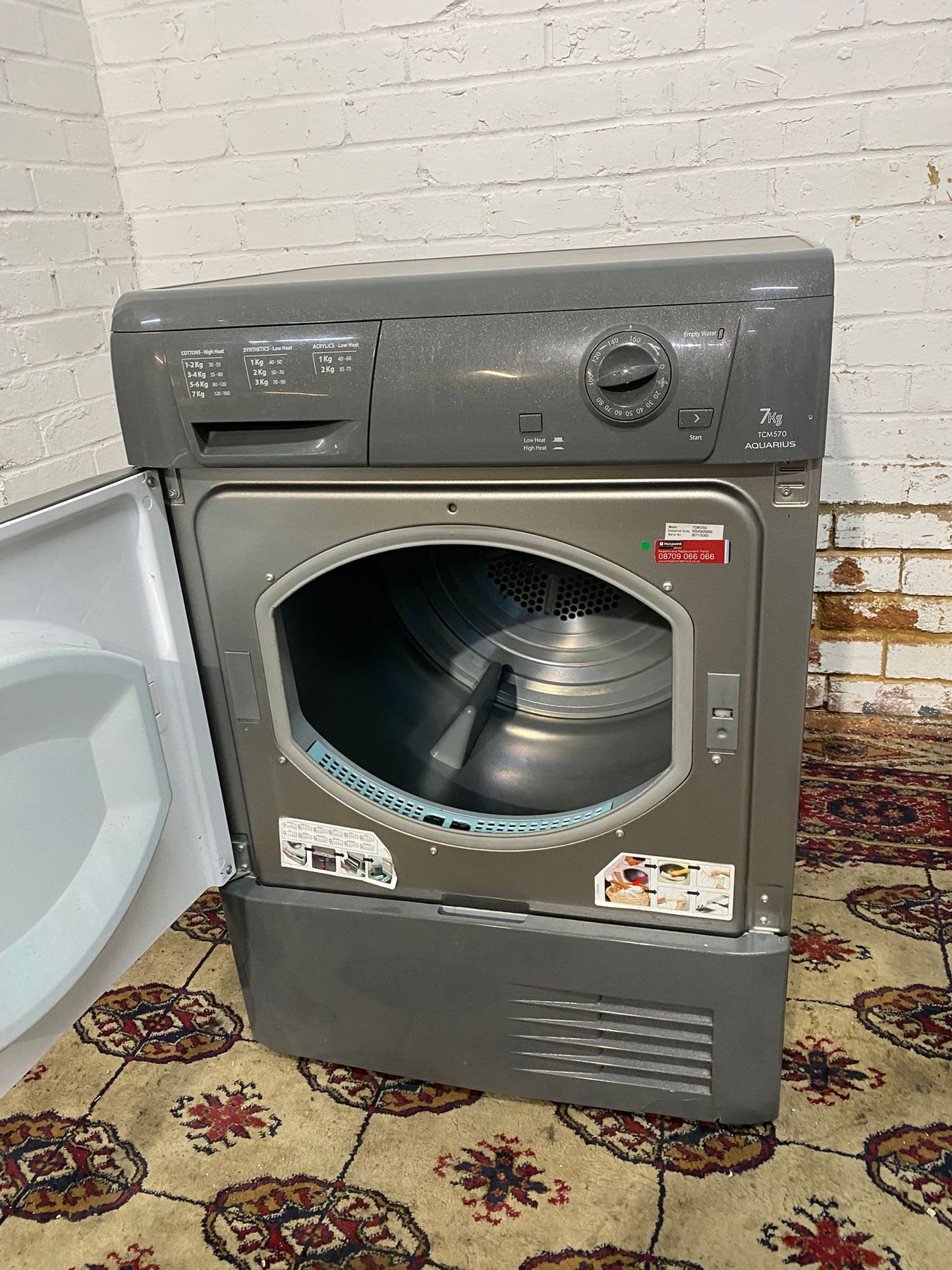 Beautiful HotPoint 7KG Condenser Dryer With HeatPump For Sale