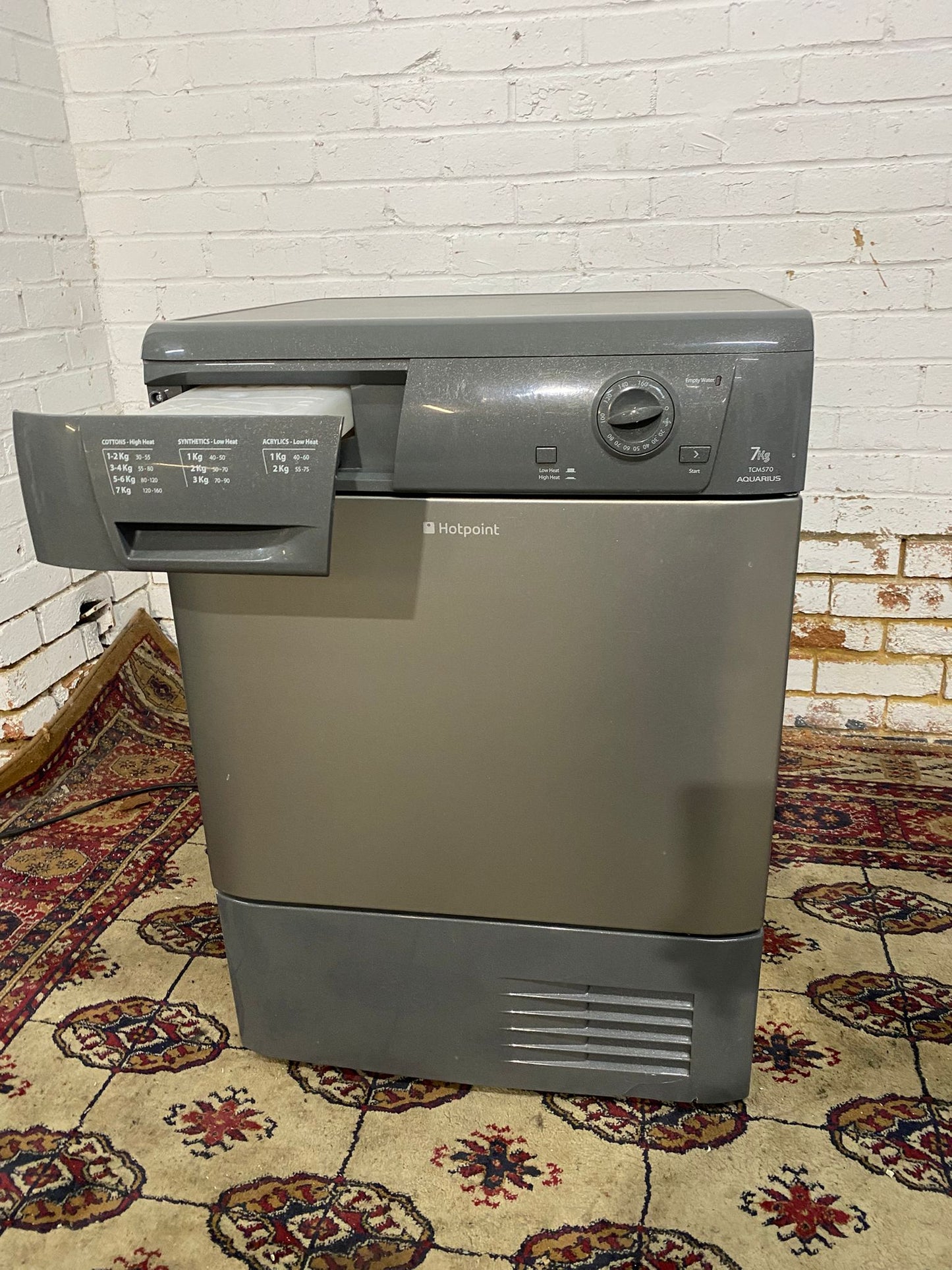 Beautiful HotPoint 7KG Condenser Dryer With HeatPump For Sale