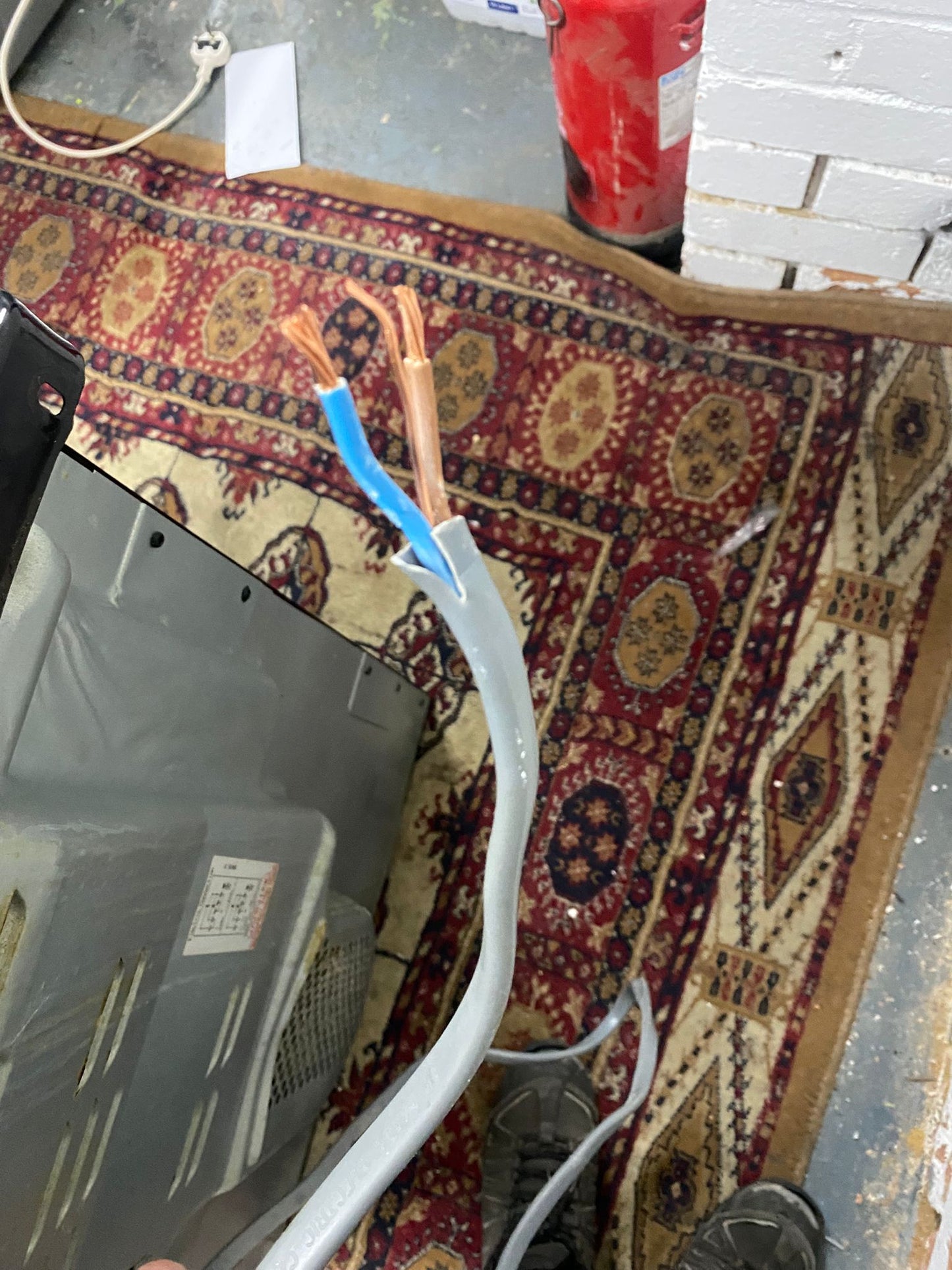 Zanussi Black 60CM Electric Ceramic Cooker with Dual Oven & Grill Excellent Condition