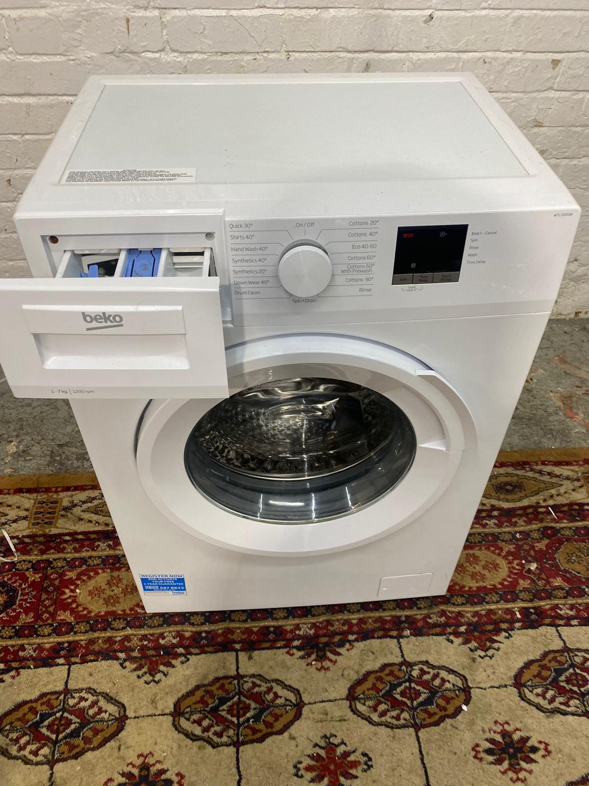 🚚Beautiful Beko 7KG A+ Energy Washing Machine For Sale