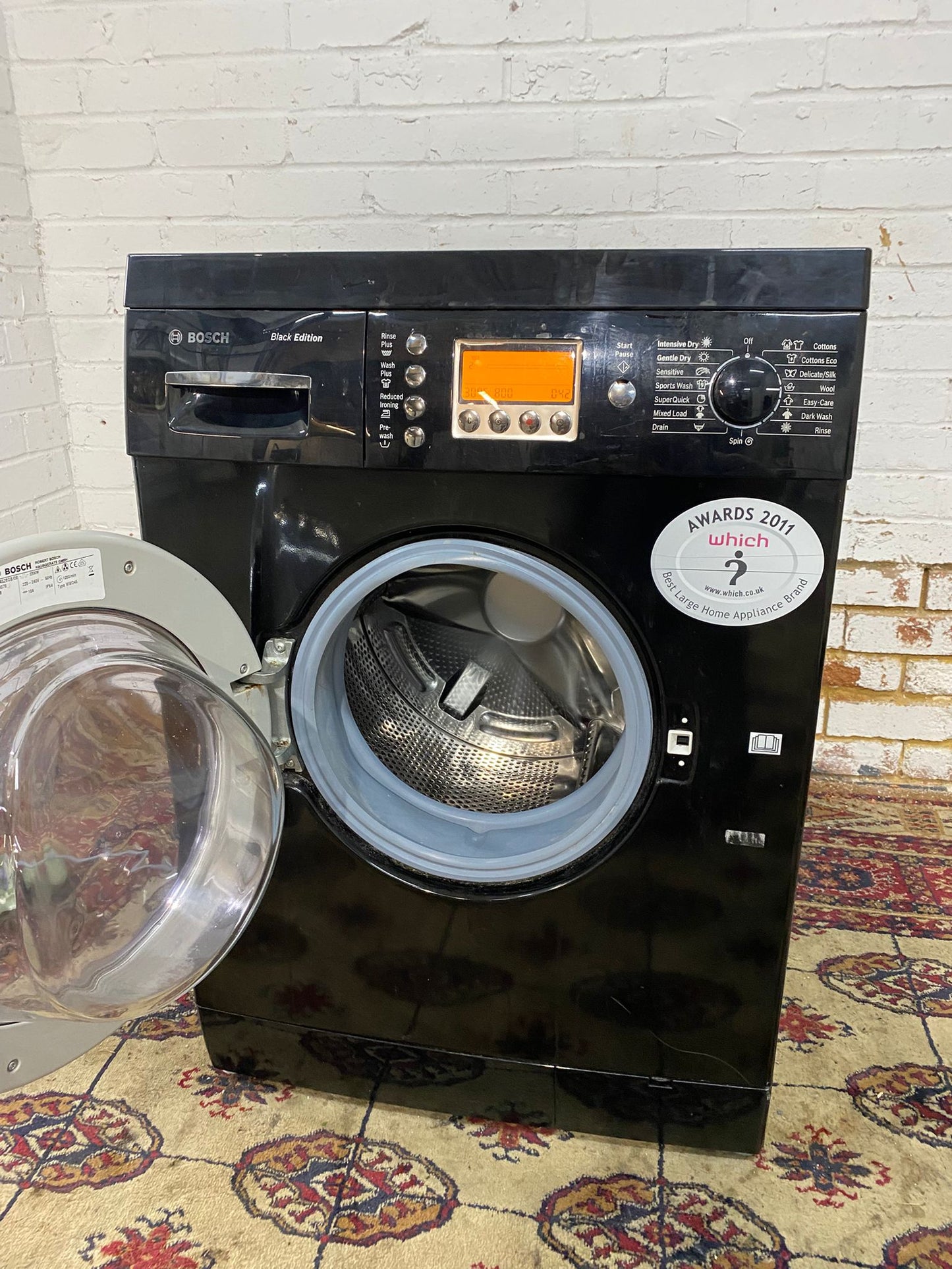 🚚Top Brand Bosch Black Washer Dryer Combo For Sale