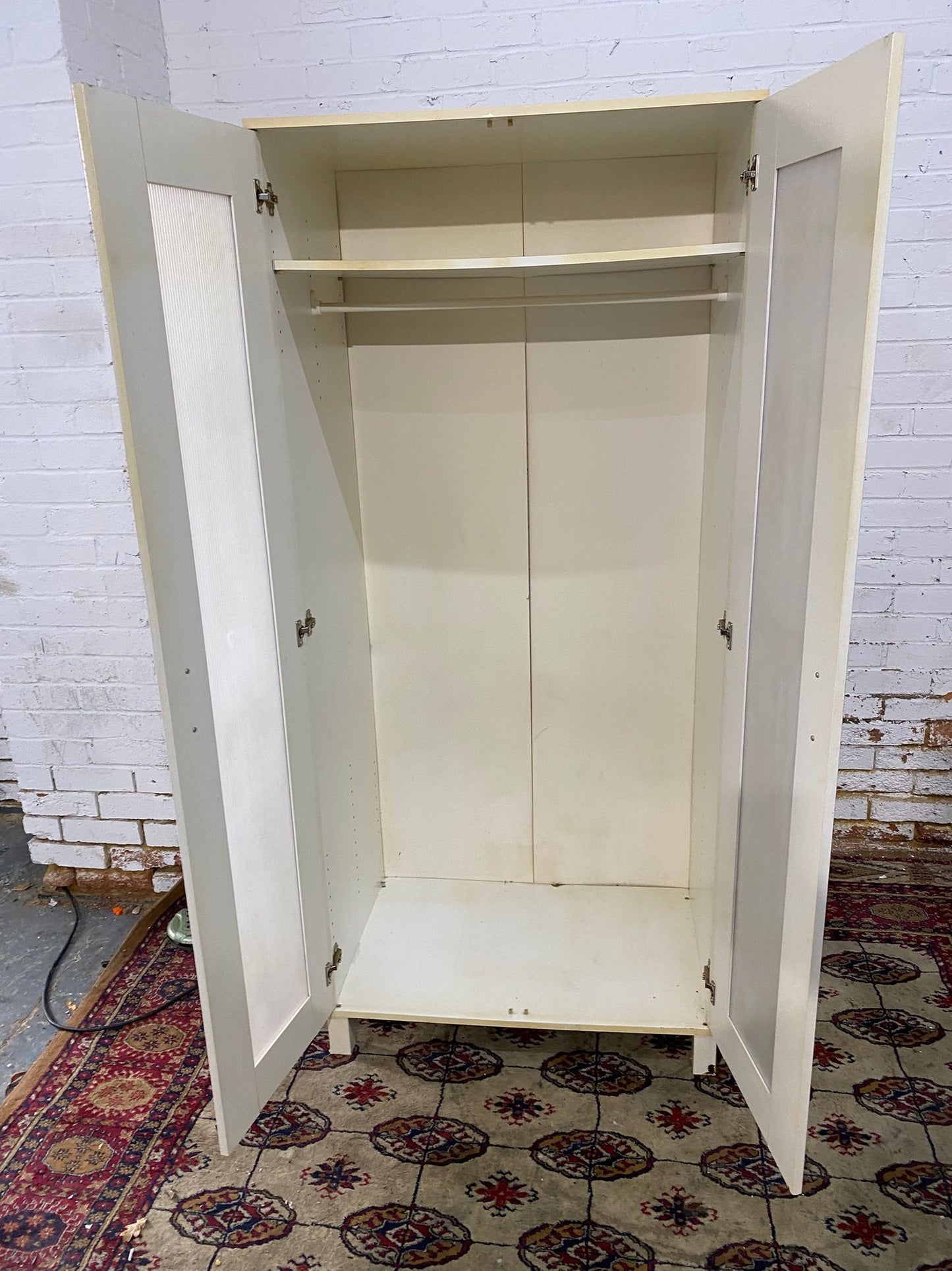 🚚Beautiful Ikea Assembled Two Doors Wardrobe For Sale