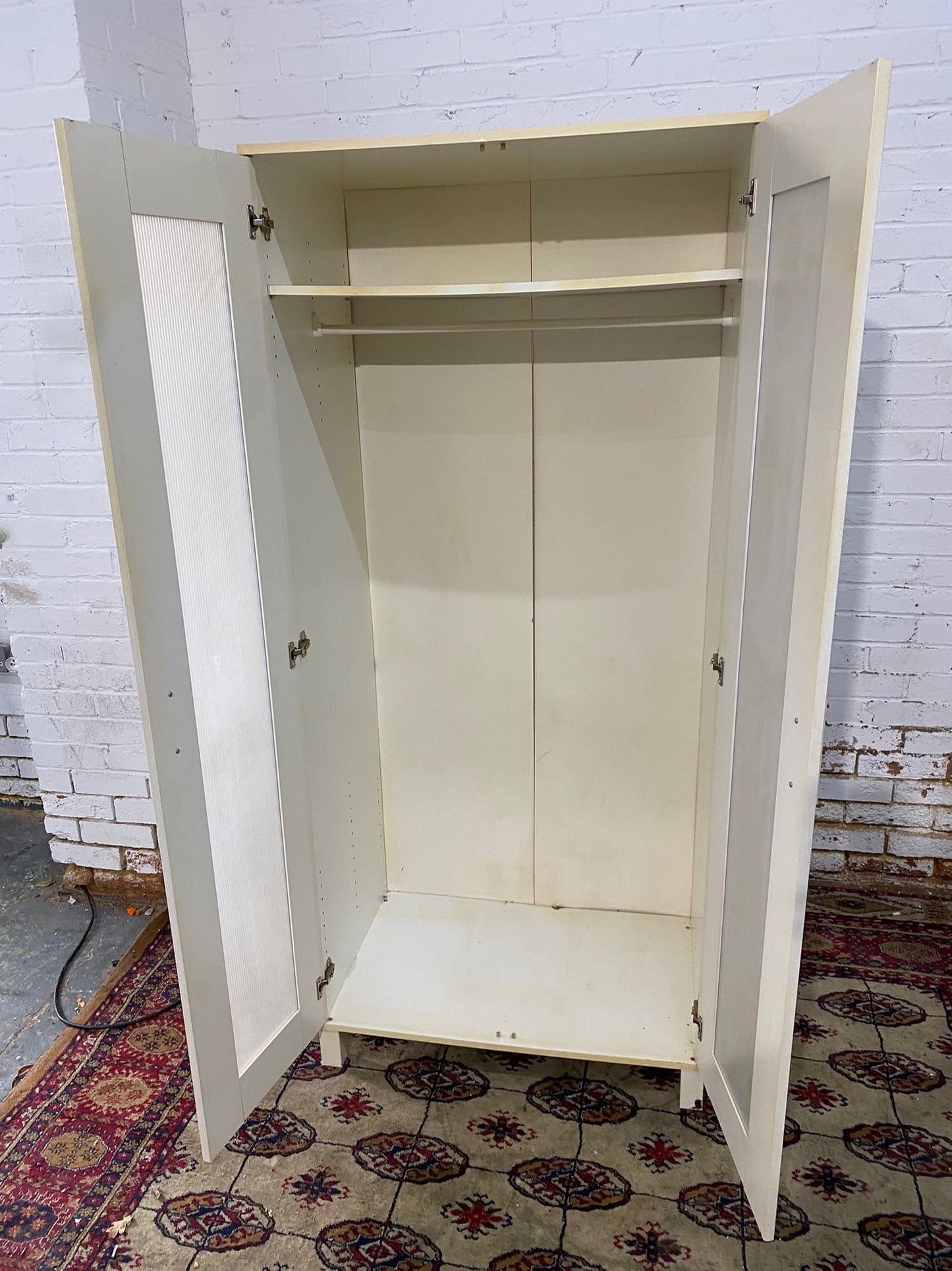 🚚Beautiful Ikea Assembled Two Doors Wardrobe For Sale