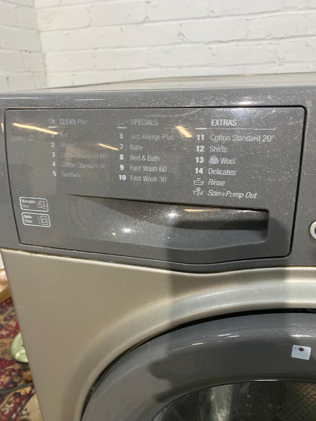 🚚Beautiful Hotpoint Grey 9KG Washing Machine For Sale