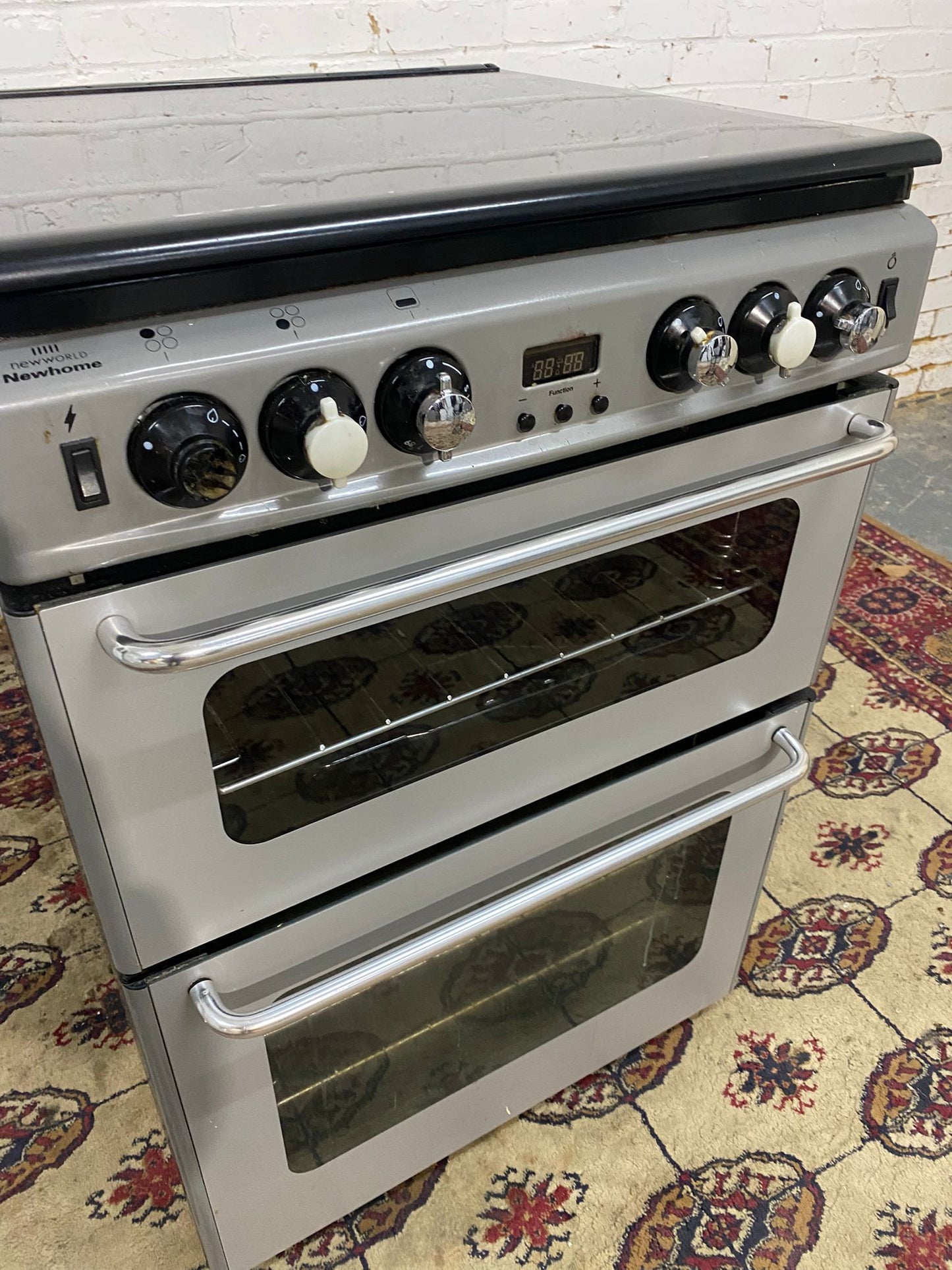 🚚Grey 60cm Gas Cooker With Oven/Grill For Sale