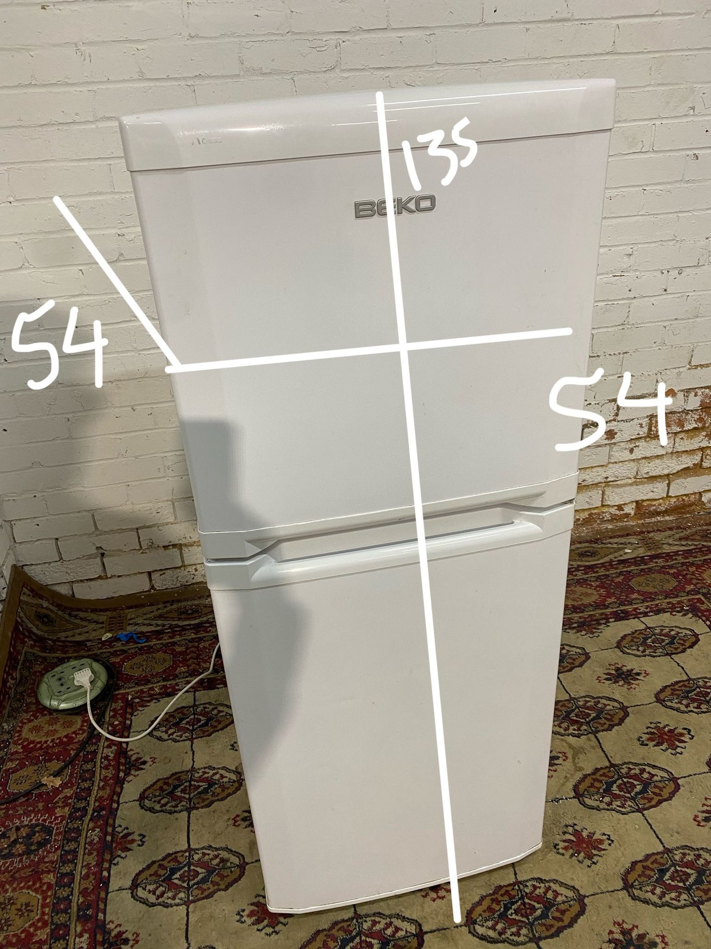 🚚Beko Fridge & Freezer On Top  For Sale